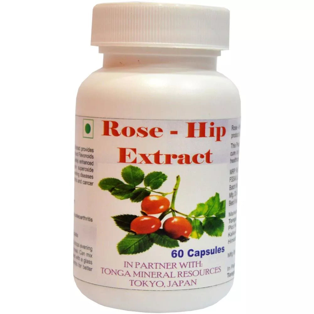 Tonga Herbs Rose-Hip Extract Capsules