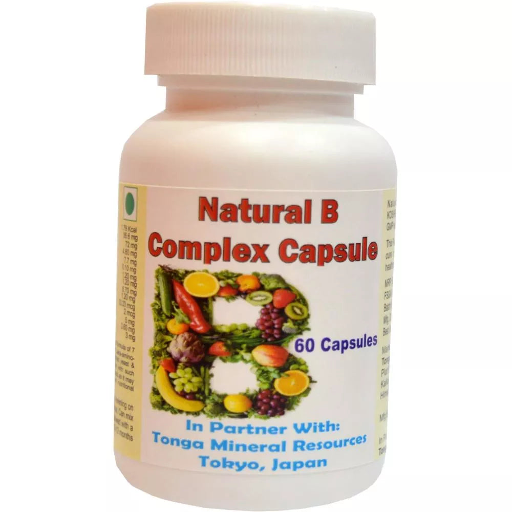 Tonga Herbs Natural B Complex Capsules