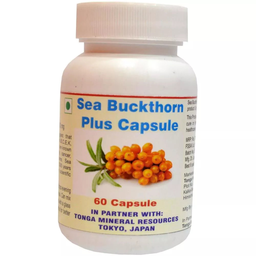 Tonga Herbs Sea Buckthorn Plus Capsules