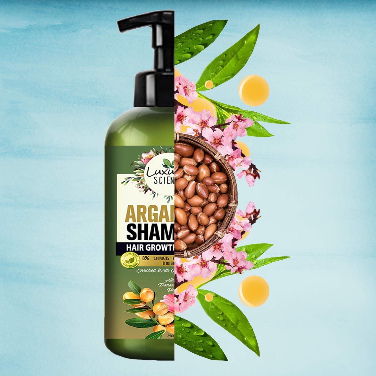 Luxura Sciences Moroccan Argan Oil Shampoo
