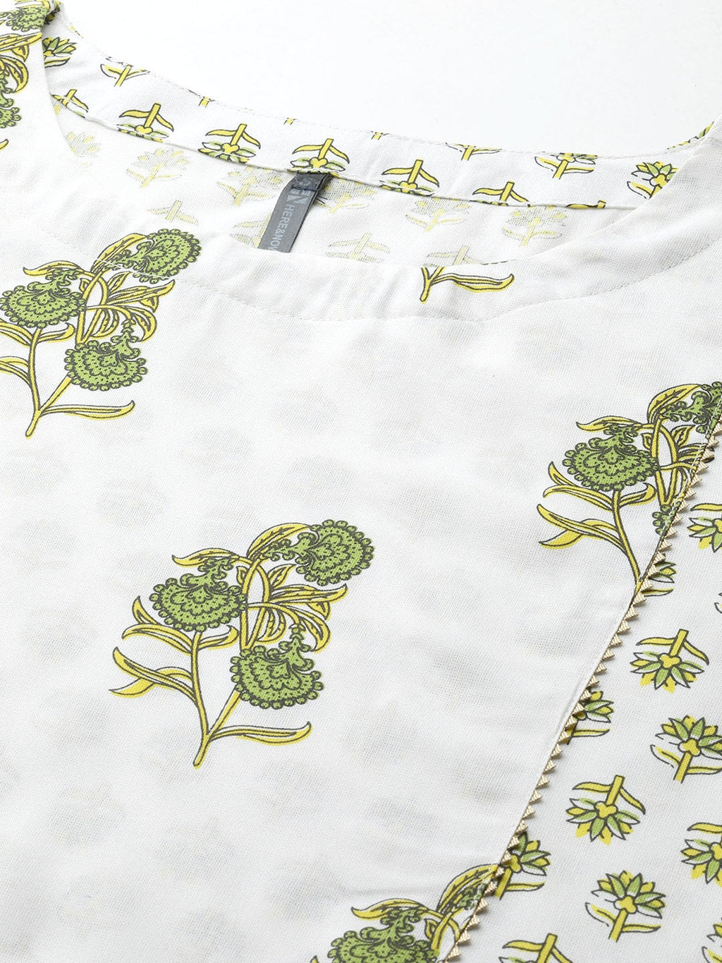 HERE&NOW Printed Regular Kurta with Palazzos