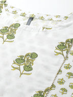 HERE&NOW Printed Regular Kurta with Palazzos