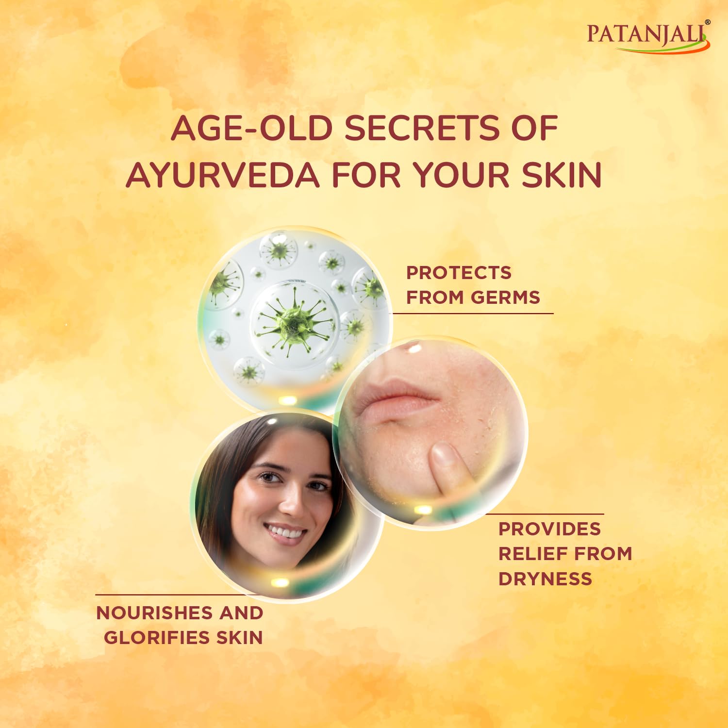 Patanjali Haldi Chandan Kanti Body Cleanser - Distacart