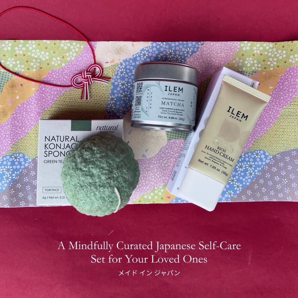ILEM JAPAN Japanese Self-Care Set | The set is designed to restore, rejuvenate, and revitalize your inner and outer self