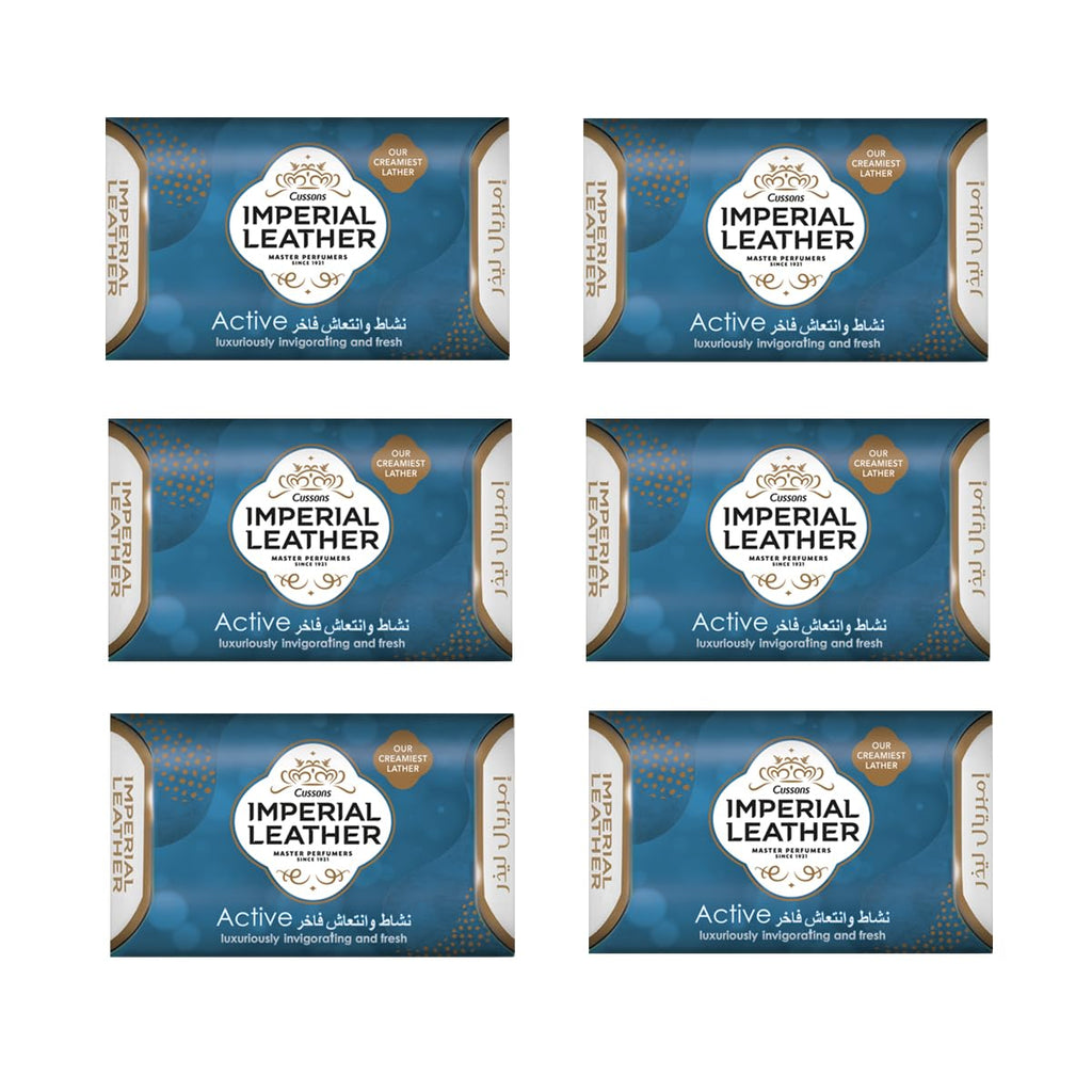 Cussons Imperial Leather Active Soap Luxuriously Invigorating And Fresh
