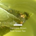 ILEM JAPAN Genmaicha Japanese Brown Rice Roasted Green Tea | Sourced From South Japan | Green Tea Leaves | 15 Tea Bags