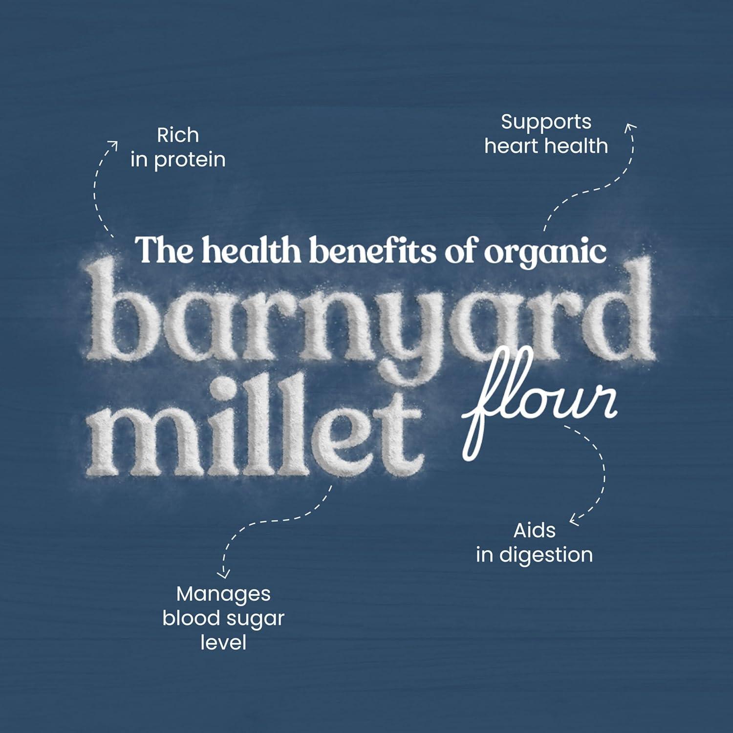 Bharat Vedica Organic Barnyard Millet Flour - Organic Sava ka Atta - Distacart