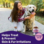 Carbamide Forte Pets Chewable Skin and Coat Tablets