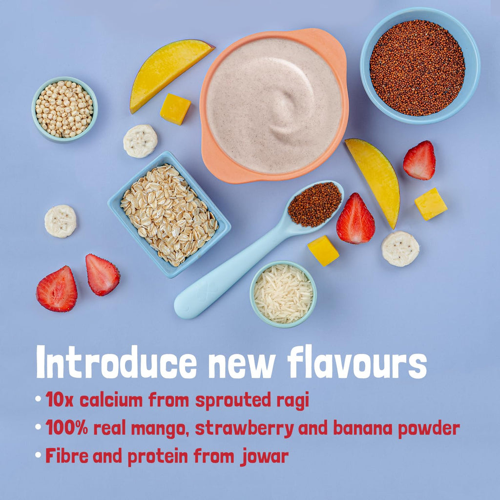 Slurrp Farm Multigrain Millets with Mixed Fruits Cereal For Kids - Distacart