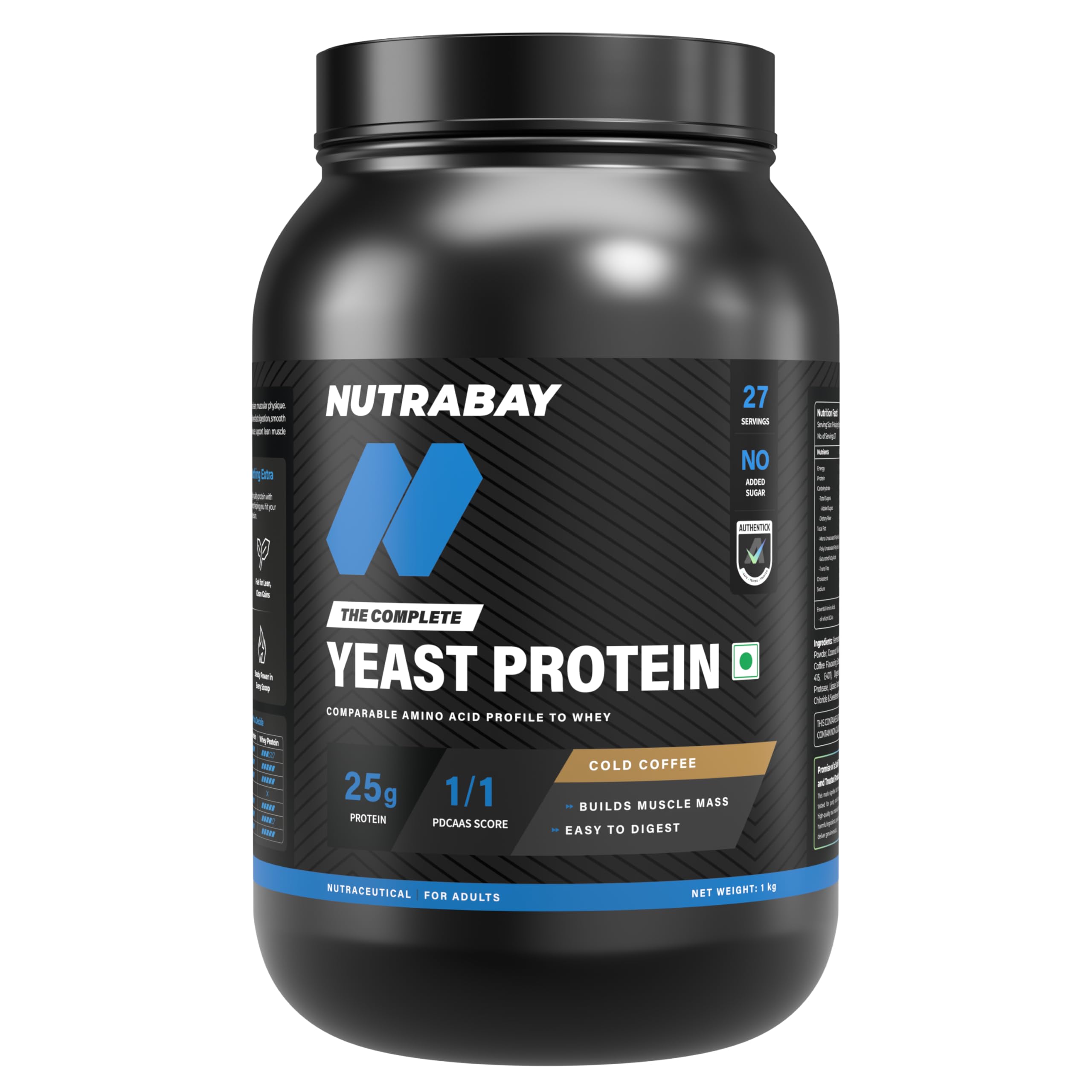 Nutrabay Yeast Protein Powder