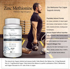 Vokin Biotech Zinc Methionine Plus Copper, Supports Immunity Capsules
