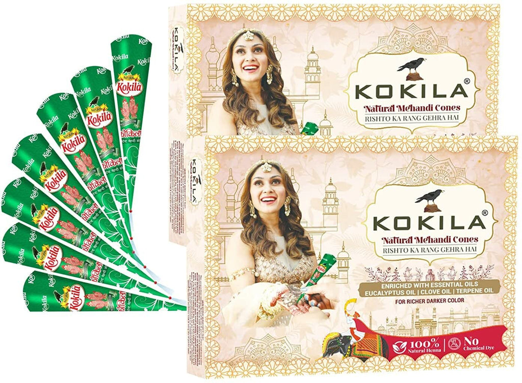 Kokila Natural Mehandi Cones