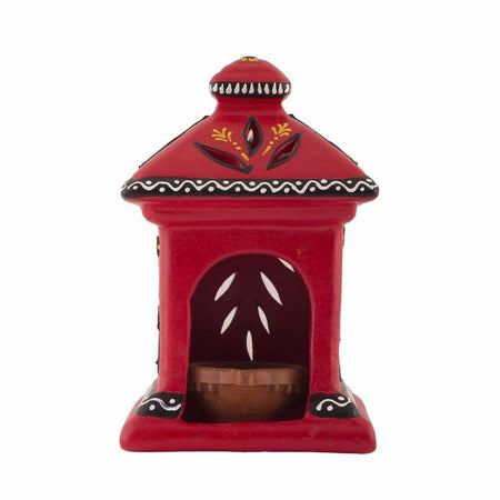 Handmade Hut Lamp / Terracotta / Diwali Diya/ Tealight / Oil Lamp