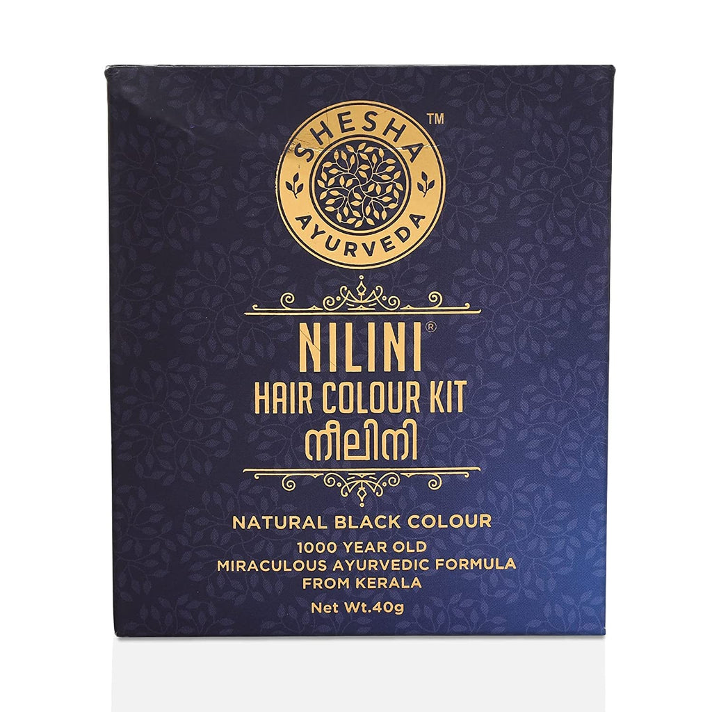 Shesha Ayurveda Nilini Miraculous Hair Color Kit - Distacart