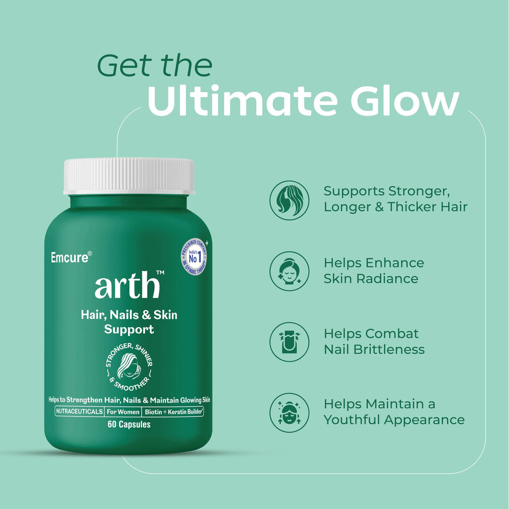 Arth Biotin Hair, Nails & Skin & Capsules