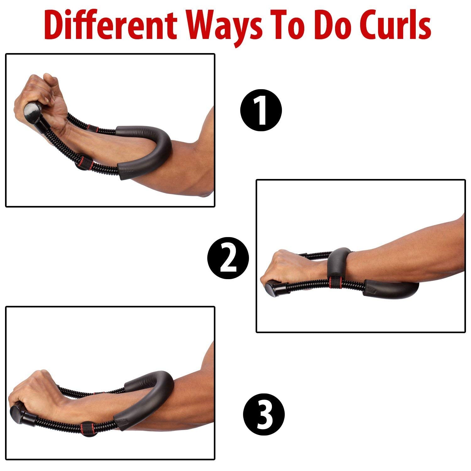Kannssky Forearm Strengthener Wrist Exerciser Equipment-Adjustable