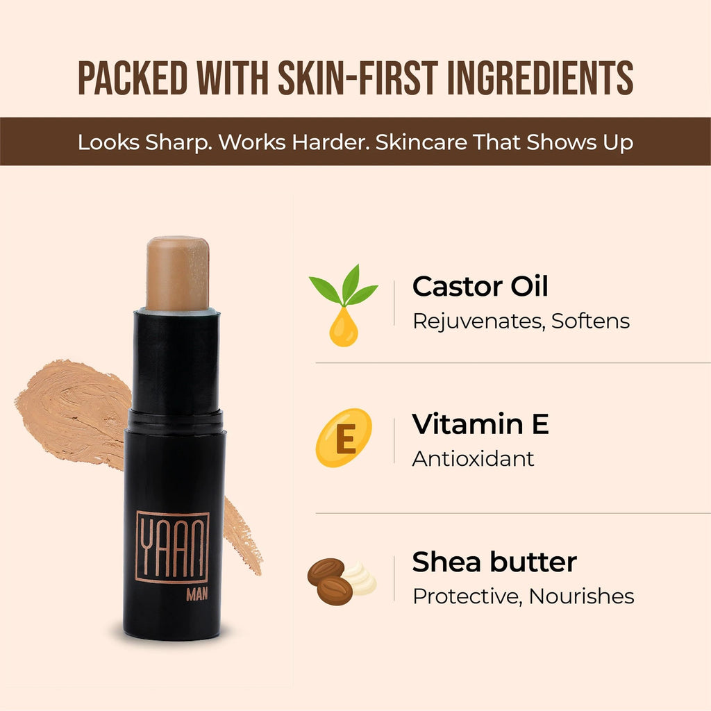 YAAN MAN Natural Concealer For Men - Dark Shade