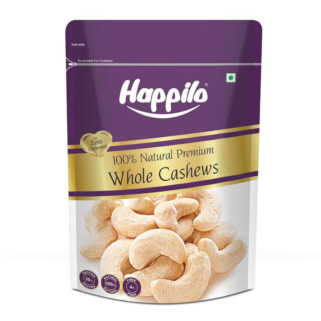 Happilo Premium Whole Cashew Nuts - Distacart