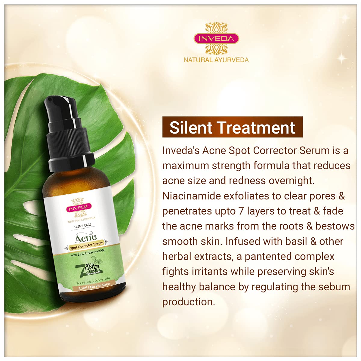 Inveda Teen's Care Acne Spot Corrector Serum