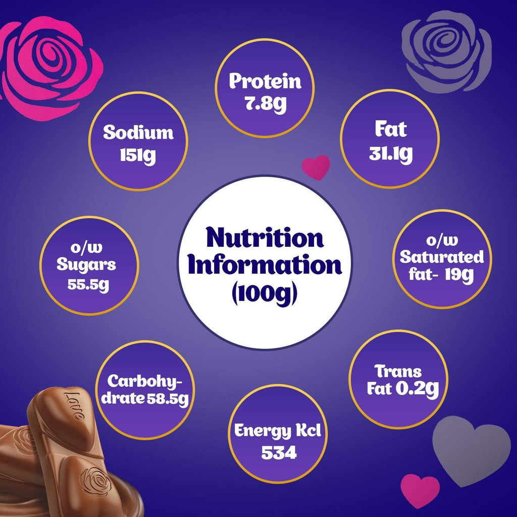 Cadbury Dairy Milk Silk Chocolate Heart Shaped Gift Box