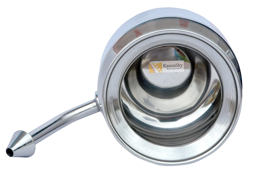 Kannssky Stainless Steel Superior Quality Jal Neti Pot