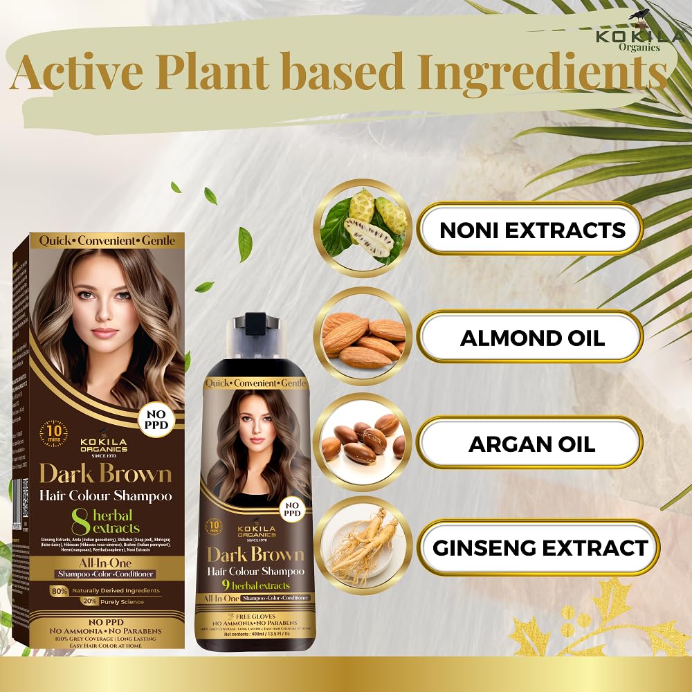 Kokila No Ppd Shampoo Hair Colour