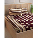 Buy Cotton Double Bedsheet with Pillow Covers