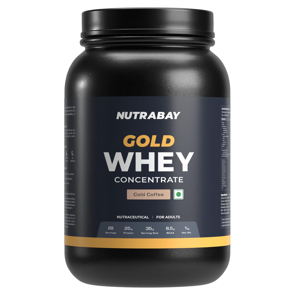 Nutrabay Gold Whey Protein Concentrate - Cold Coffee