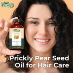 Organic Zing Prickly Pear Seed (Opuntia basilaris P.) Oil | Pure & Natural Carrier Oil for Massage, Skincare & Haircare