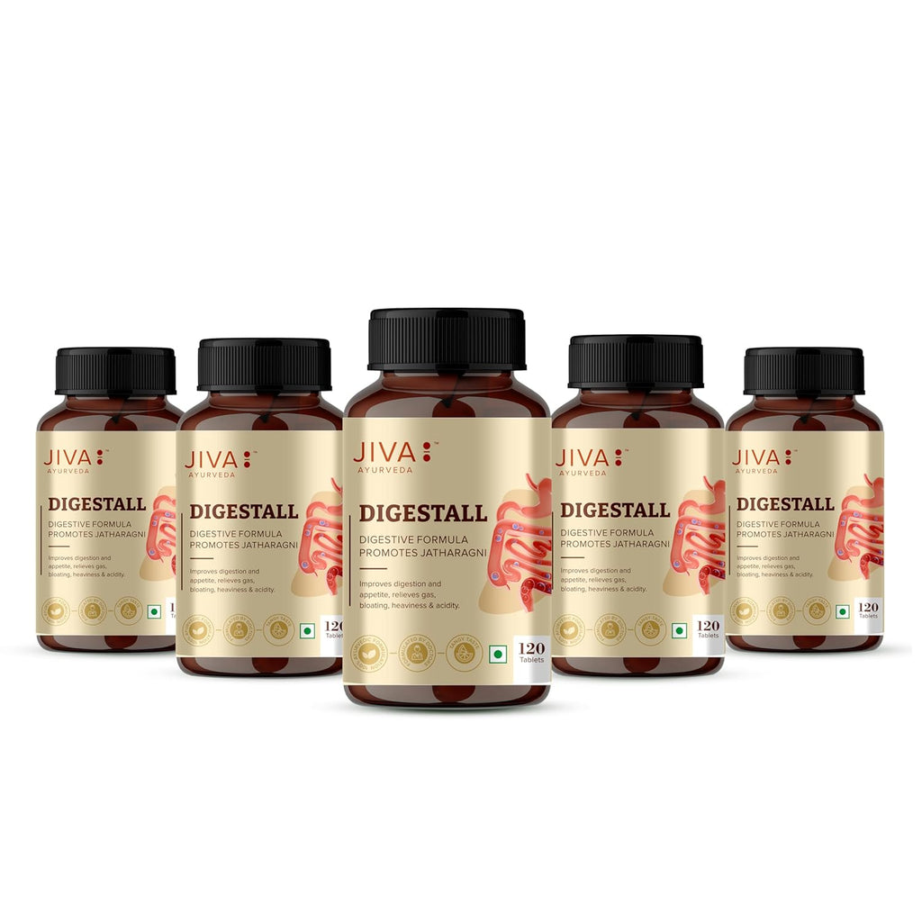 Jiva Ayurveda Digestall Tablets - Distacart