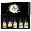 Luxura Sciences Organic Essential Oils for Anti Acne - Tea Tree Oil, Lavender Oil, Eucalyptus Oil, Grapeseed Oil, Rosemary Oil