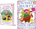 Sudha Murty Two Books Set - Grandpa's Bag of Stories And The Magic Drum and Other Favourite Stories