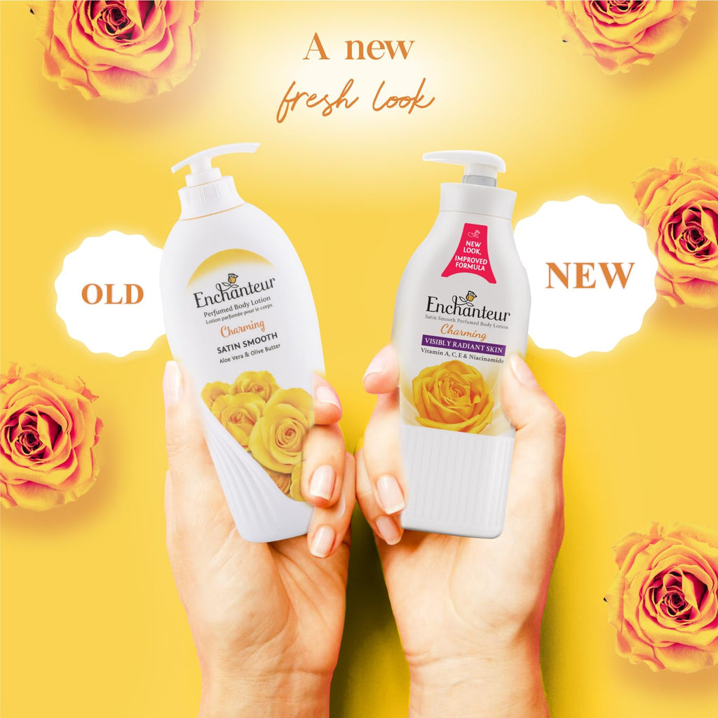 Enchanteur Charming Satin Smooth Perfumed Body Lotion - Distacart