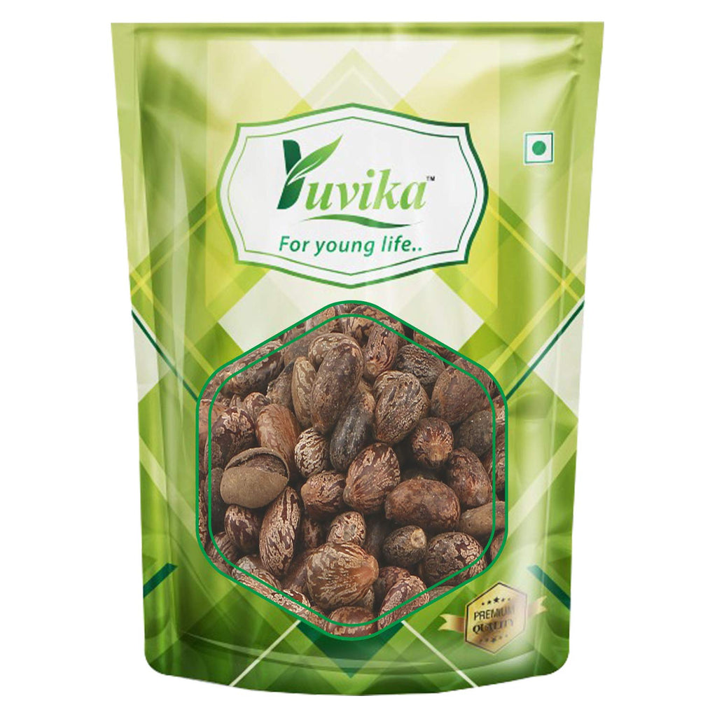 Yuvika Beej Arandi - Ricinus Communis Linn - Castor Seeds - Distacart