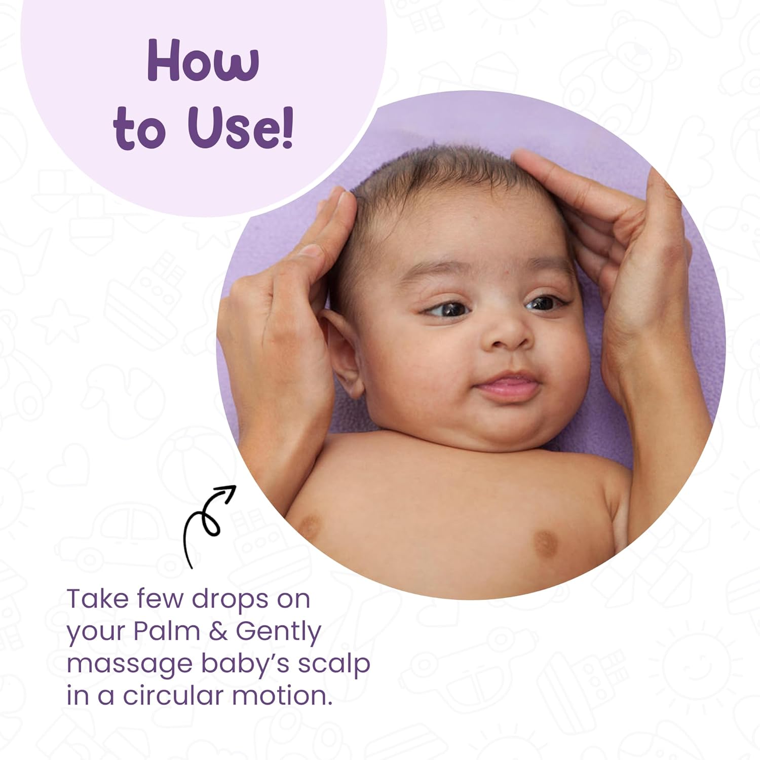 Mother Sparsh Nourishing Baby Hair Oil, Soothe & Nourishes Delicate Baby Scalp, Suitable Hair Oil for Newborns