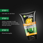 Garnier Men Turbo Bright Brightening Face Wash - Distacart