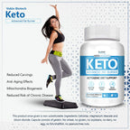 Vokin Biotech Keto Capsules Advance Weight Loss Fat Burner Supplement with (Green Tea + Garcinia Cambogia + Green Coffee) Extract Capsules