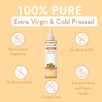 WishCare Premium Cold Pressed Castor Oil
