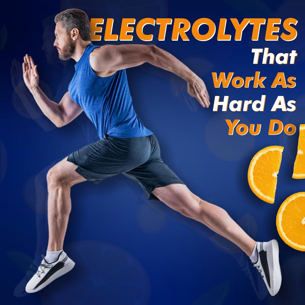 BOOSTIQ Electrolytes Effervescent Tablets - Orange Flavour