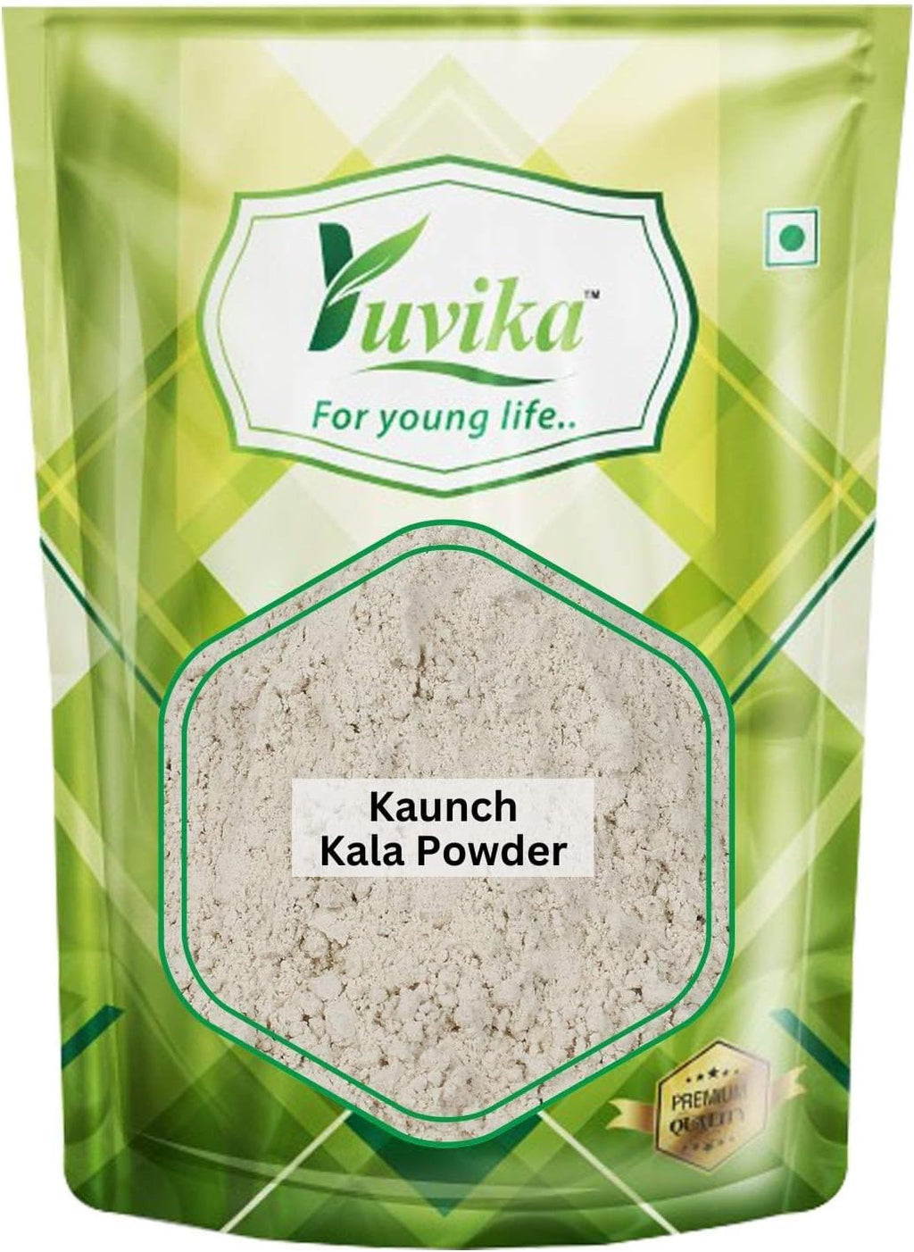 Yuvika Beej Kaunch Kala Powder (Without Peel) - Mucuna Pruriens - Black Kaunch Seeds Powder | Cowhage - Distacart