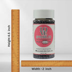 black sprinkles bottle for decoration bottle 100 g