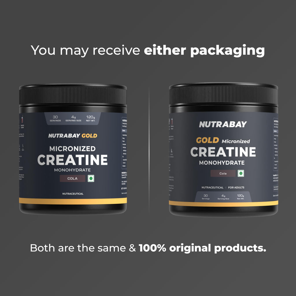Nutrabay Gold Micronised Creatine Monohydrate Powder - Cola