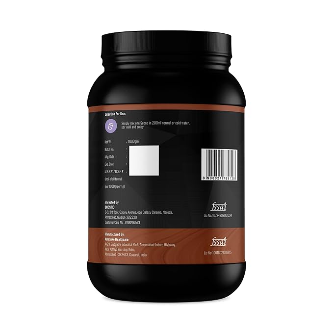 BOOSTIQ Mass Gainer Powder - Chocolate Flavour