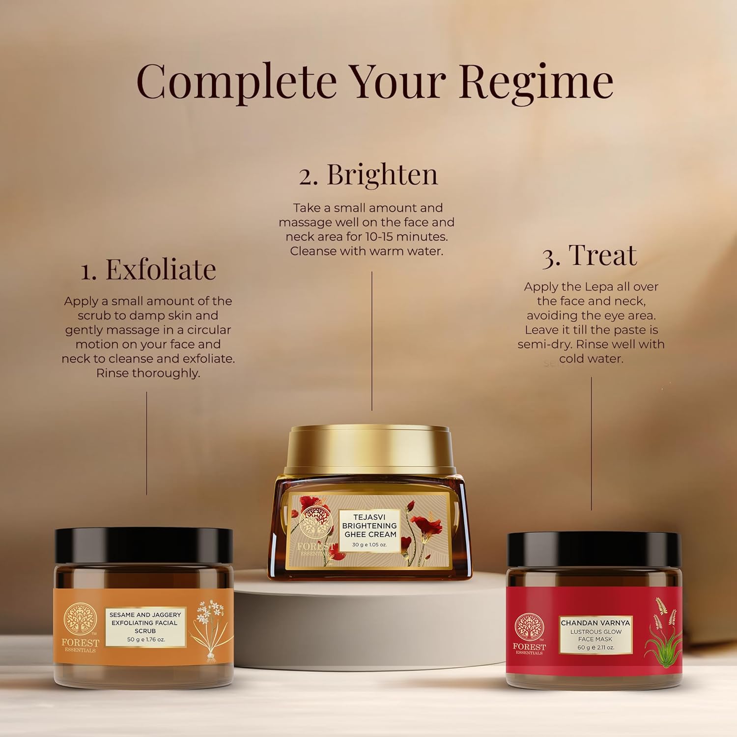Forest Essentials Nourishing Facial Scrub - Distacart