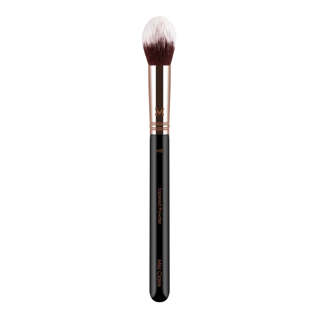 Miss Claire M8 - Tapered Powder (S) Brush - Rose Gold