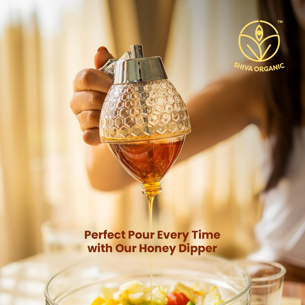 Shiva Organic's Sheesham Wood Honey Dipper