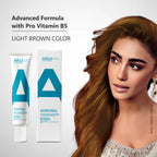 Argatin Naturalis Hair Color Cream With Black Seed Oil & Argan Oil - 5 Light Brown - Distacart