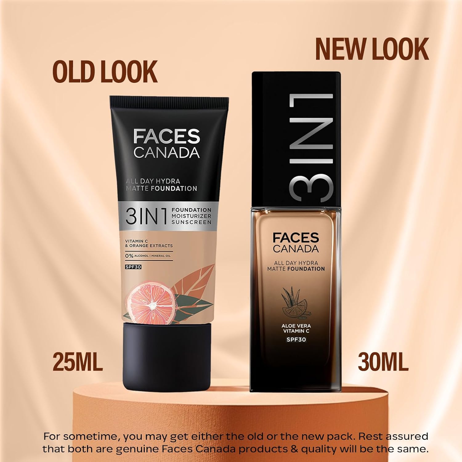 Faces Canada All Day Hydra Matte 3-in-1 Foundation-Soft Sand 041