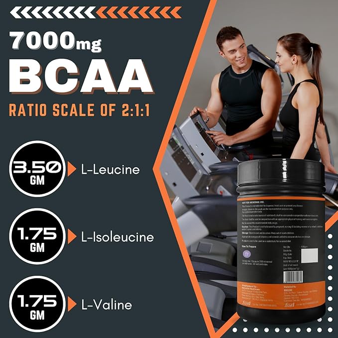 BOOSTIQ BCAA Powder - Orange Flavour