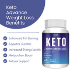 Vokin Biotech Keto Advaced Weight Loss Formula with Green Tea Extract Garcinia Combogia Capsules For Men and Women